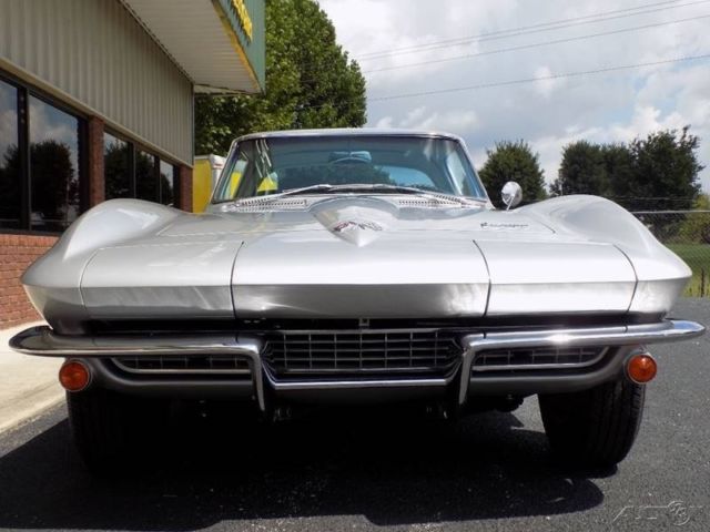 1966 Silver Chevrolet Corvette