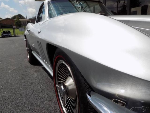 1966 Silver Chevrolet Corvette