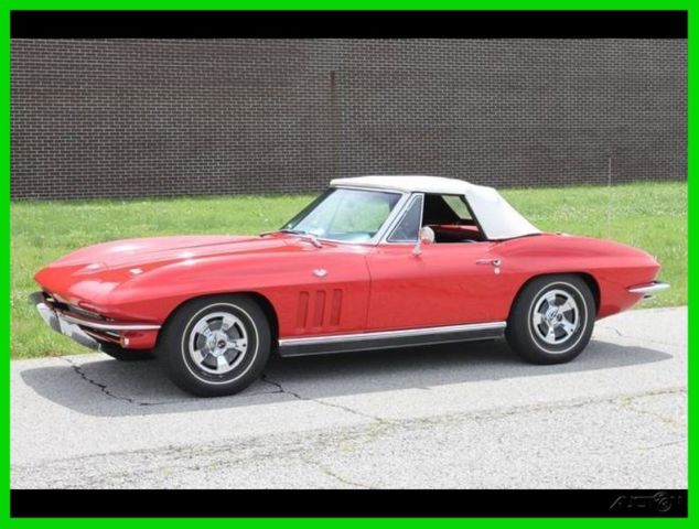 1966 Red Chevrolet Corvette
