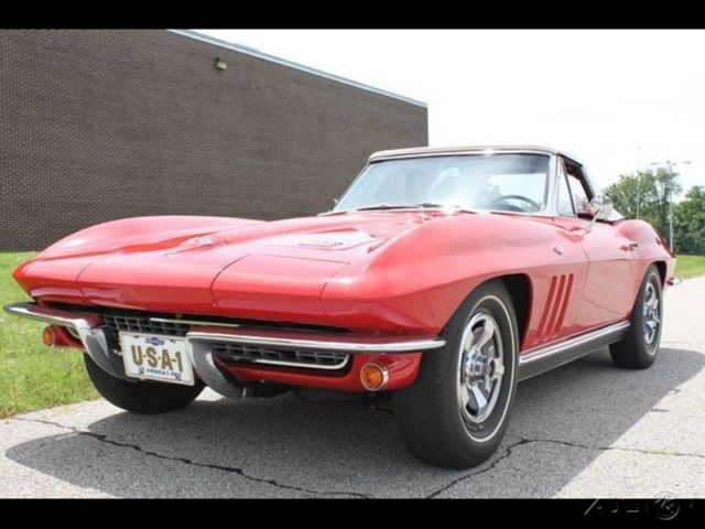 1966 Red Chevrolet Corvette
