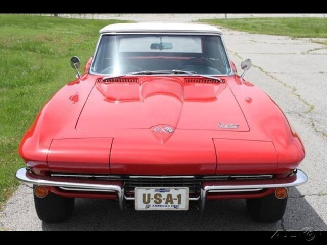 1966 Red Chevrolet Corvette