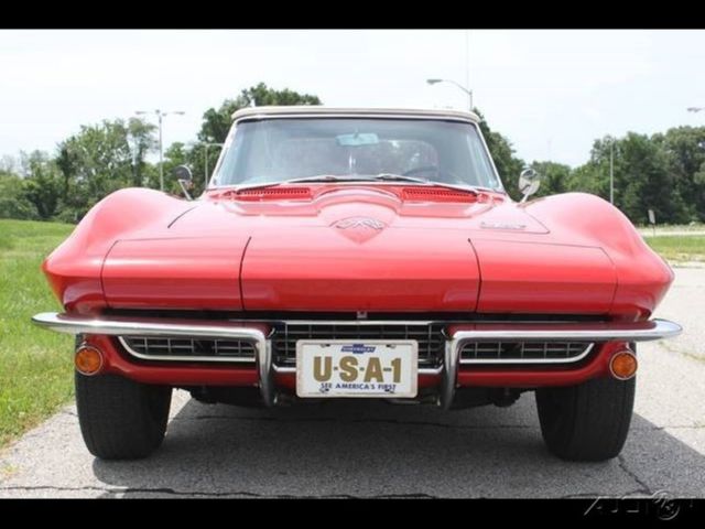 1966 Red Chevrolet Corvette