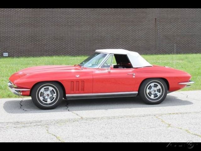 1966 Red Chevrolet Corvette