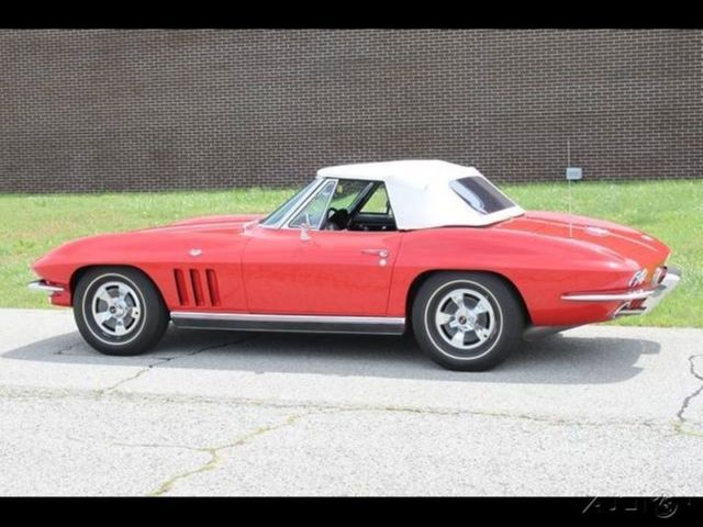 1966 Red Chevrolet Corvette