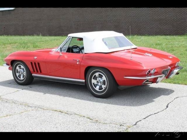 1966 Red Chevrolet Corvette