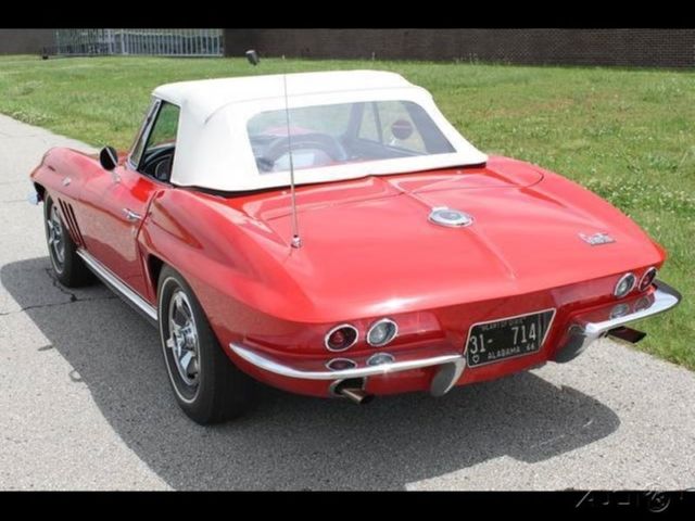 1966 Red Chevrolet Corvette