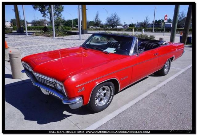 1966 Red Chevrolet Impala