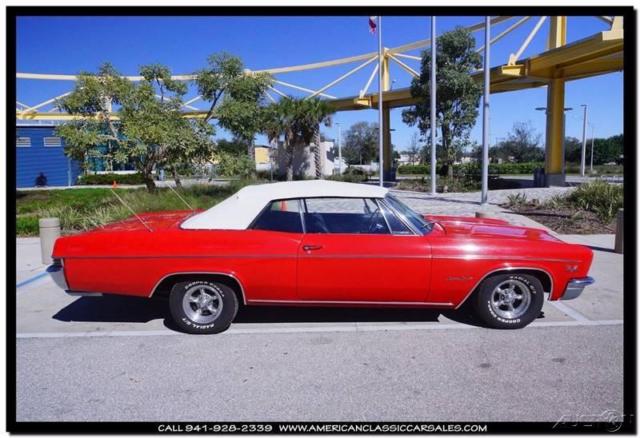 1966 Red Chevrolet Impala