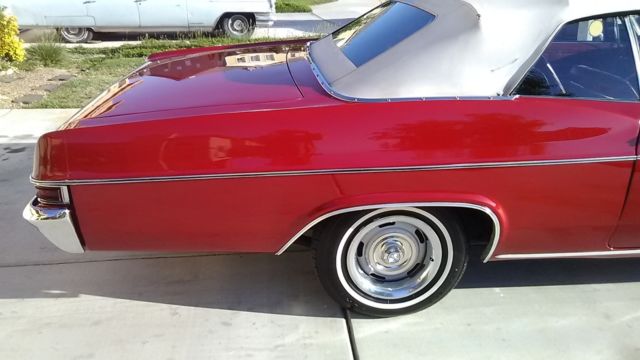 1966 Red Chevrolet Impala Convertible