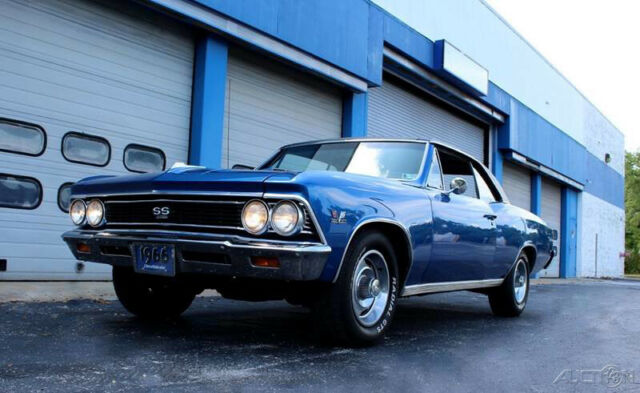 1966 Blue Chevrolet Chevelle
