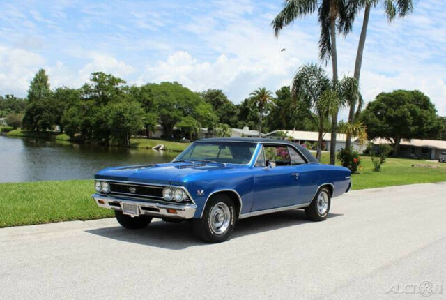 1966 Blue Chevrolet Chevelle