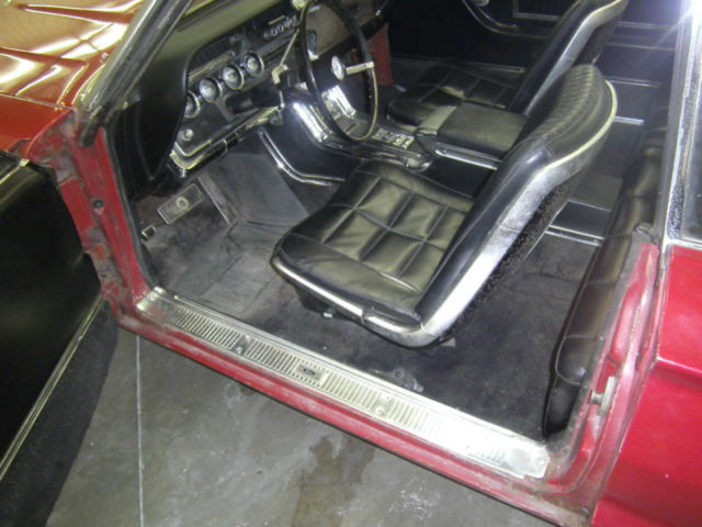 1966 Candy Apple Red Ford Thunderbird Convertible