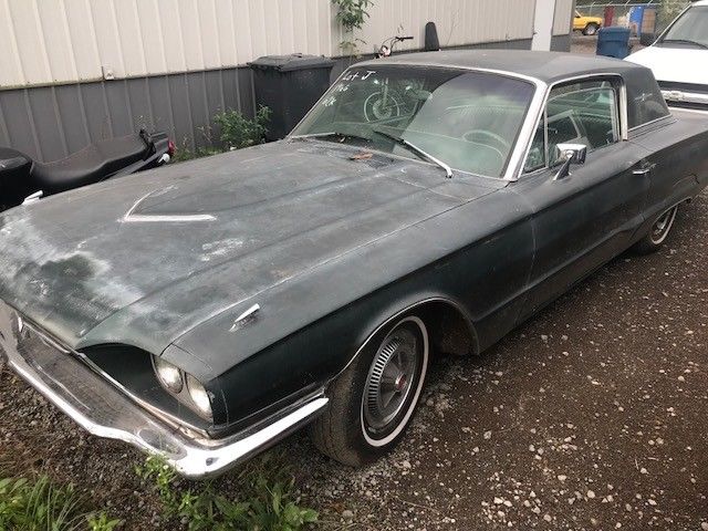 1966 Green Ford Thunderbird Coupe
