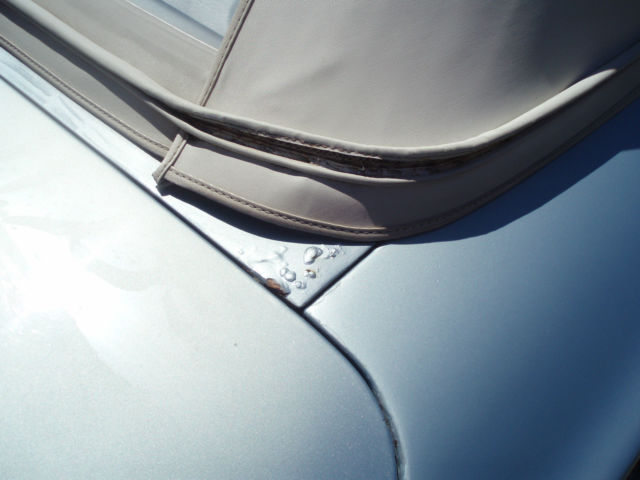 1966 Blue Ford Thunderbird Convertible