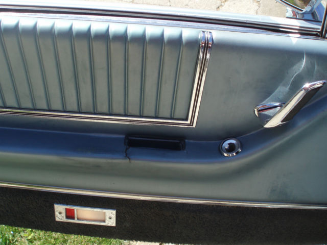 1966 Blue Ford Thunderbird Convertible