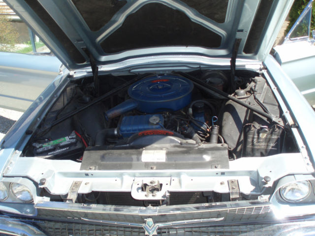 1966 Blue Ford Thunderbird Convertible