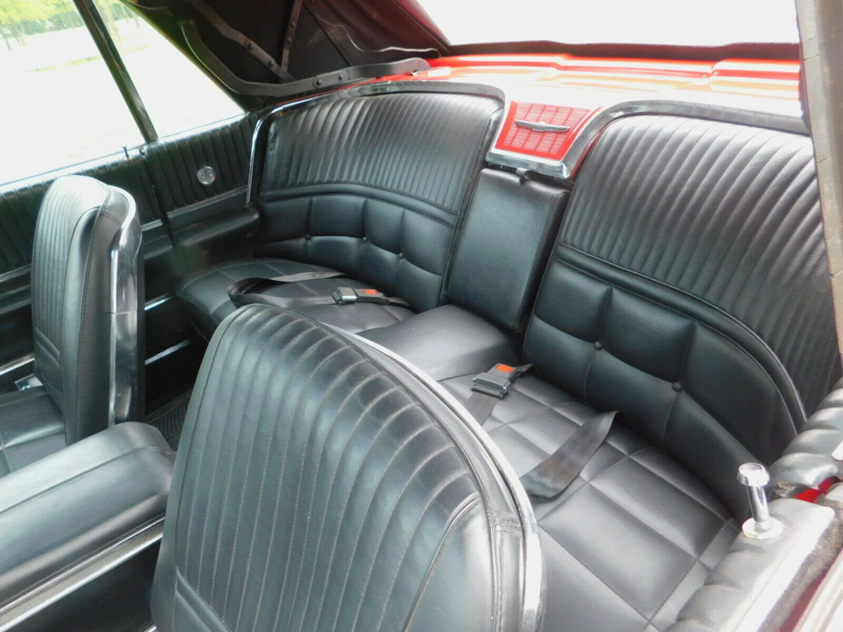 1966 Red Ford Thunderbird Convertible