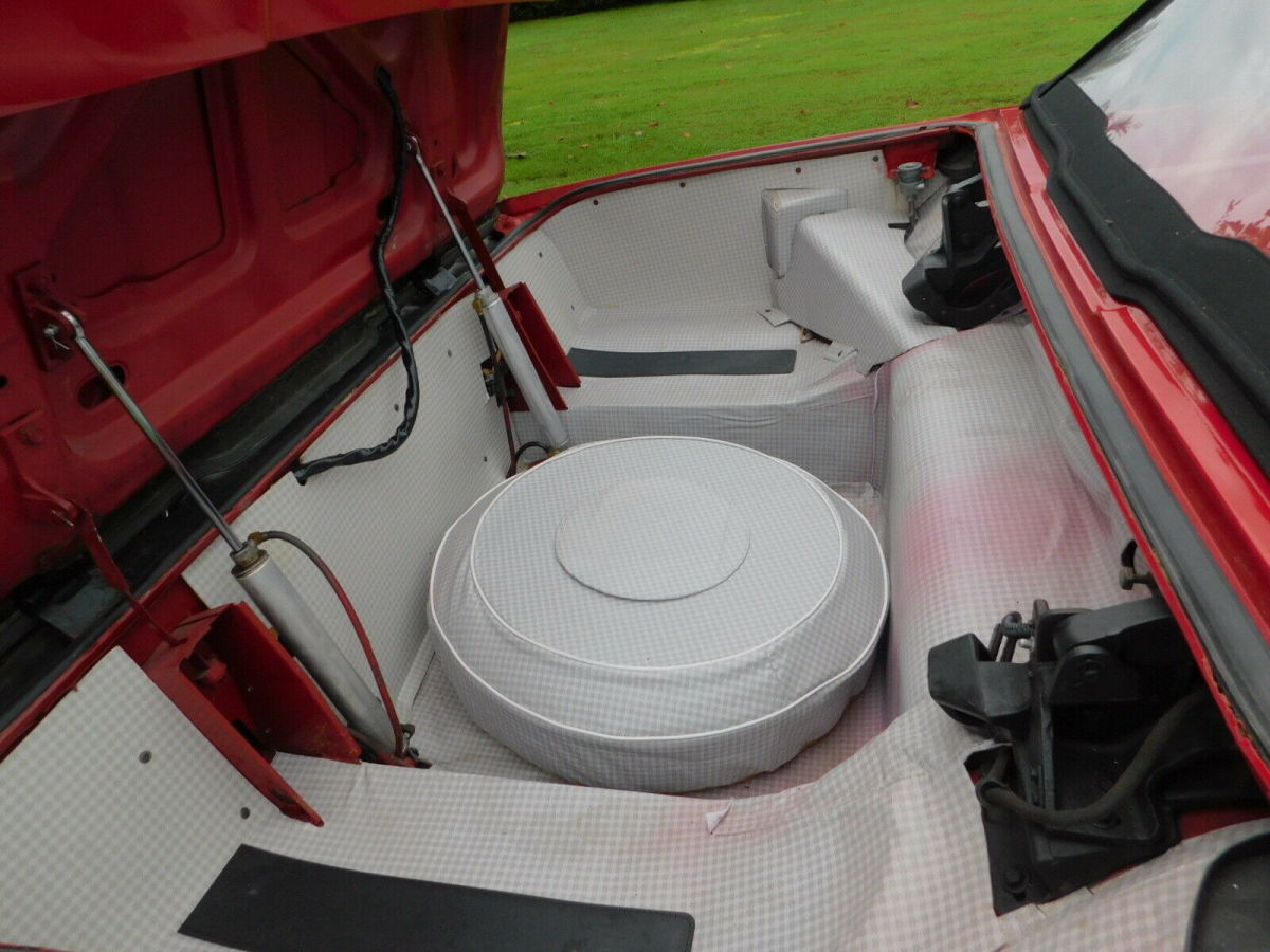 1966 Red Ford Thunderbird Convertible