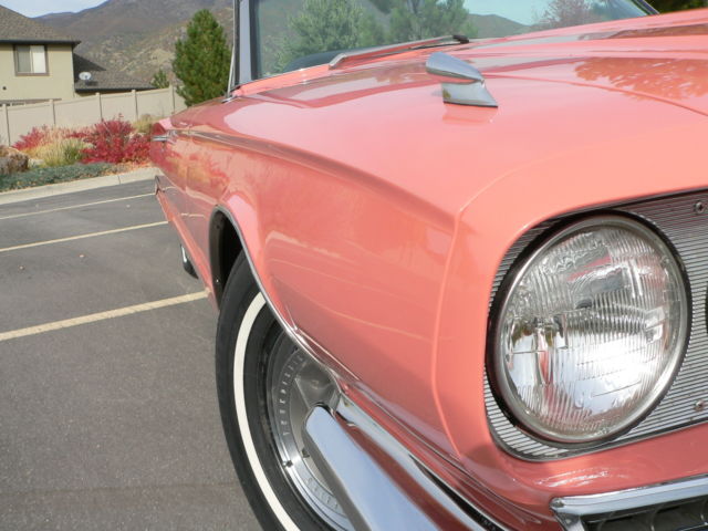 1966 Burgundy Ford Thunderbird Convertible
