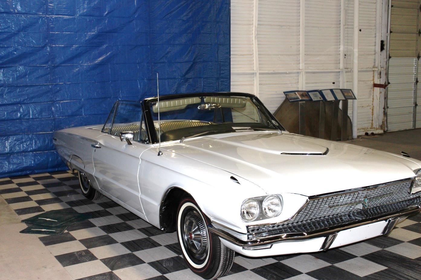 1966 Oxford White Ford Thunderbird Convertible