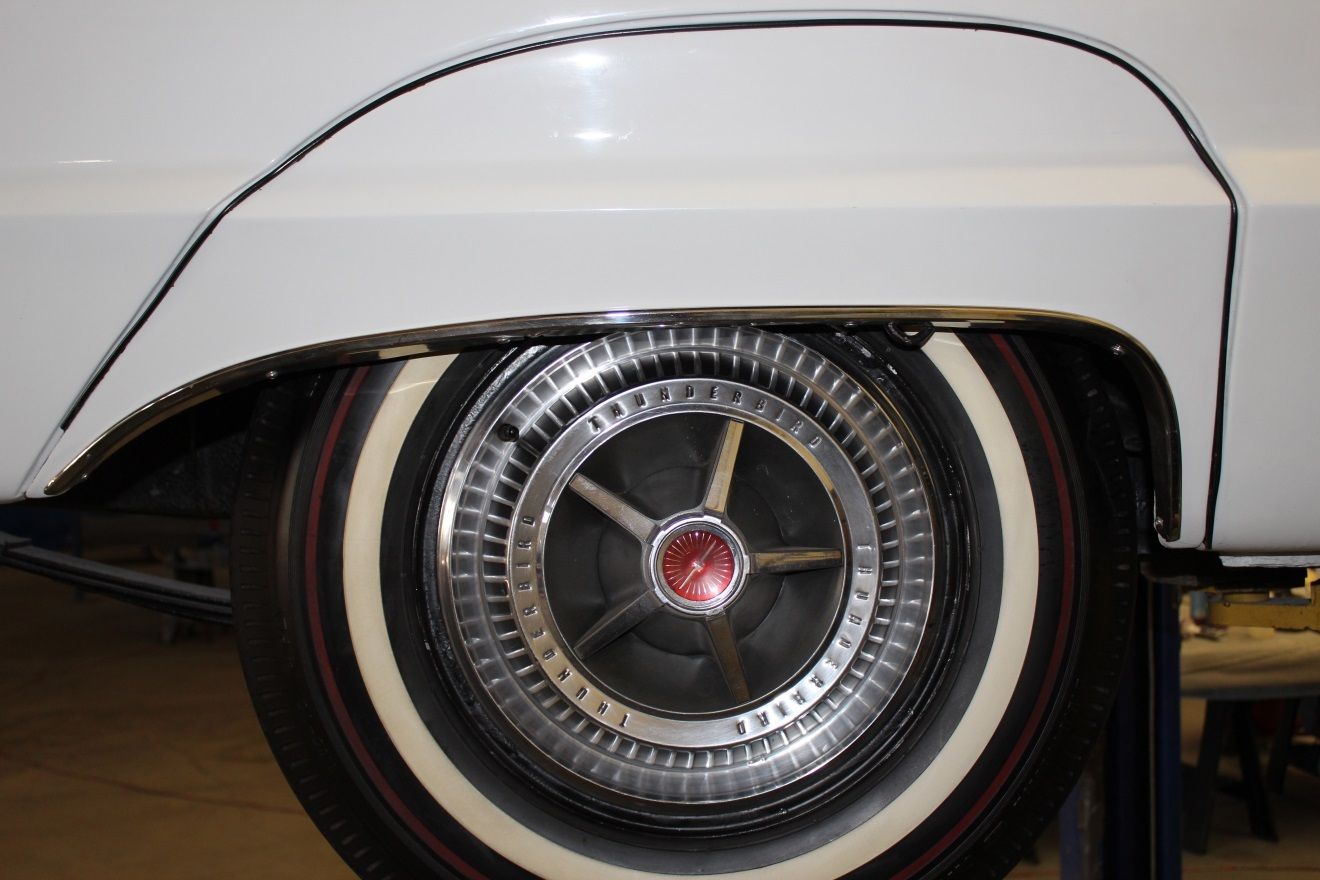 1966 Oxford White Ford Thunderbird Convertible