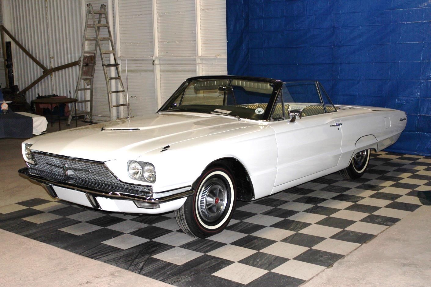 1966 Oxford White Ford Thunderbird Convertible