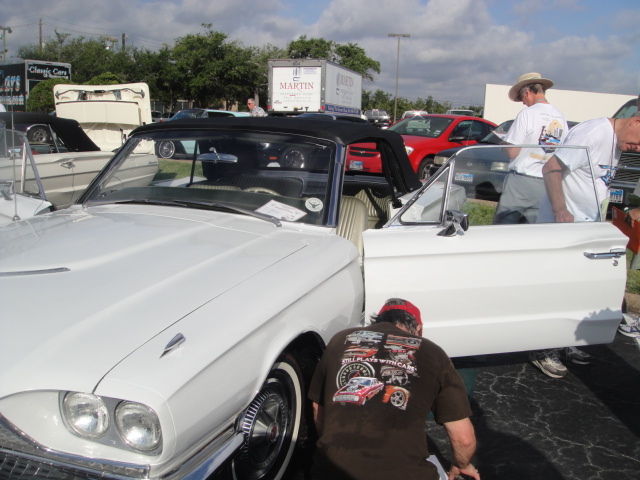 1966 Oxford White Ford Thunderbird Convertible