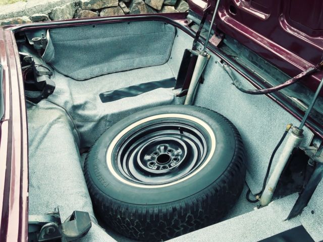 1966 Burgundy Ford Thunderbird Convertible