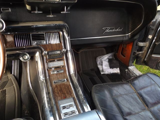 1966 Black Ford Thunderbird Coupe