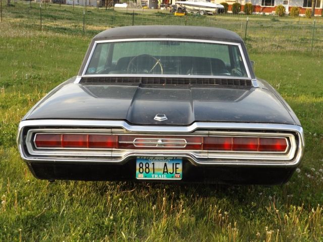 1966 Black Ford Thunderbird Coupe
