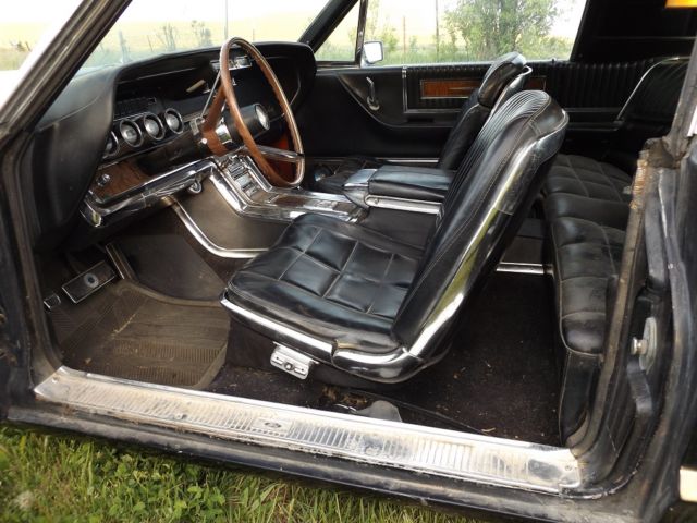 1966 Black Ford Thunderbird Coupe