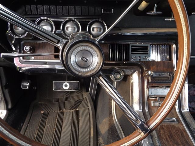 1966 Black Ford Thunderbird Coupe