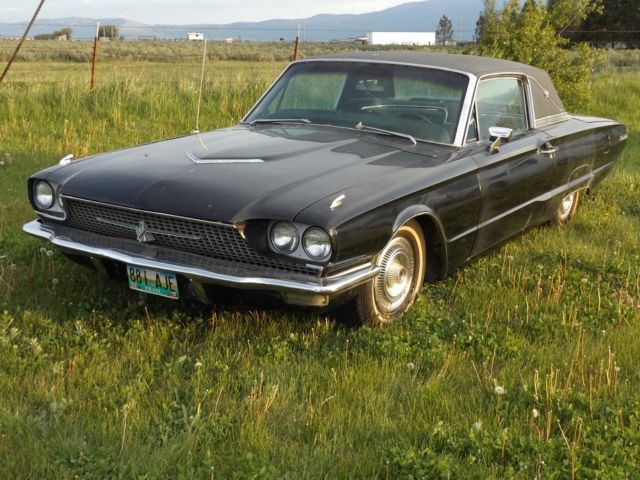 1966 Black Ford Thunderbird Coupe