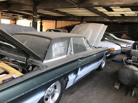 1966 Patrician Green Ford Thunderbird hardtop
