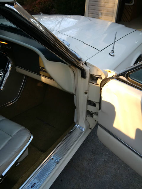 1966 Wimbledon White Ford Thunderbird Convertible