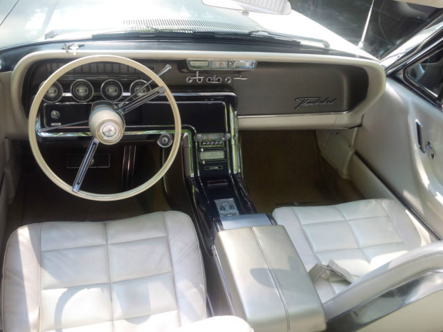 1966 Wimbledon White Ford Thunderbird Convertible