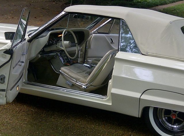 1966 Wimbledon White Ford Thunderbird Convertible