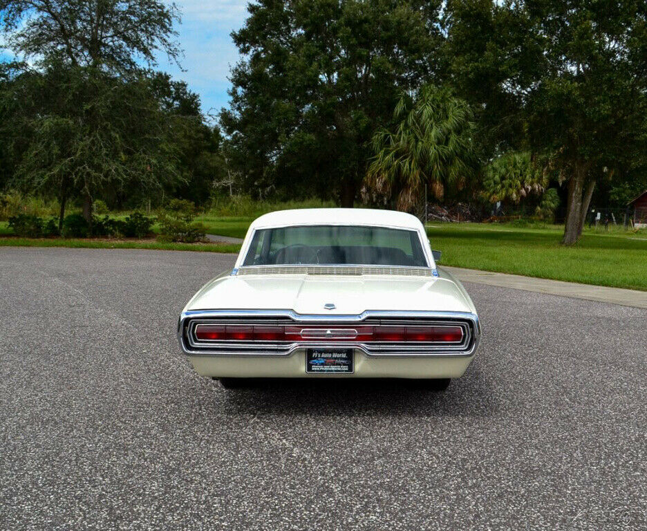 1966 White Ford Thunderbird