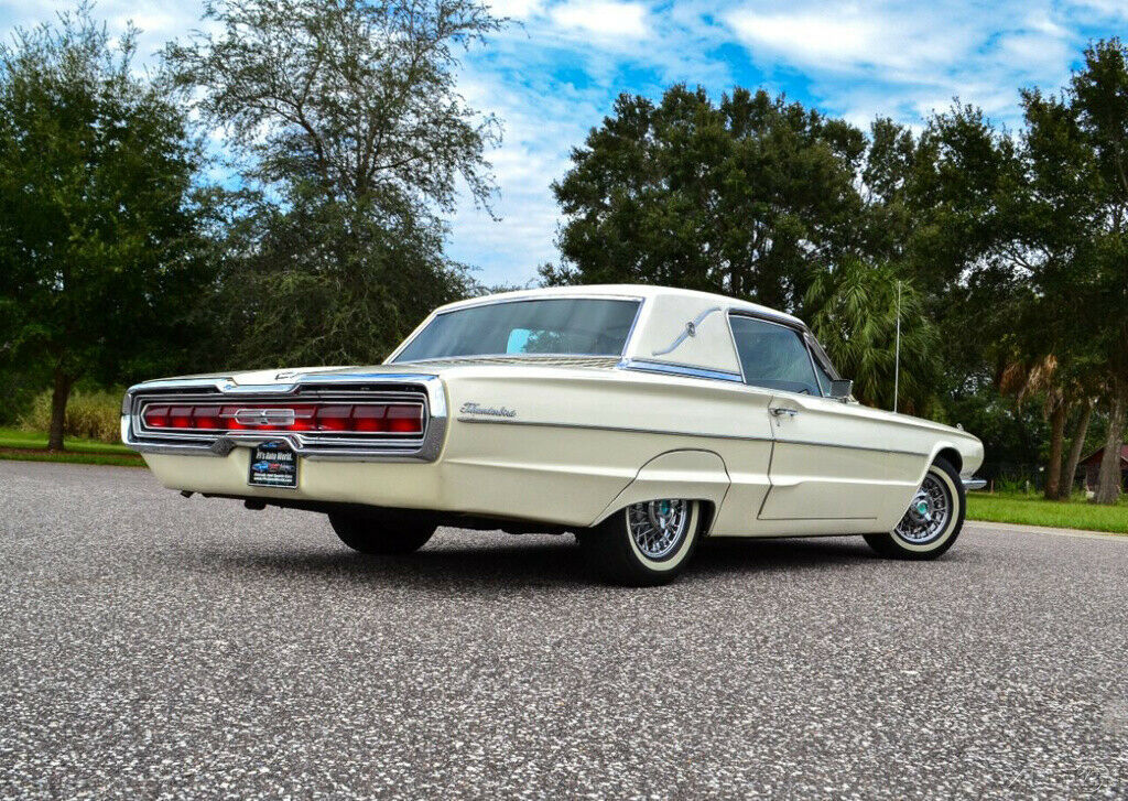 1966 White Ford Thunderbird