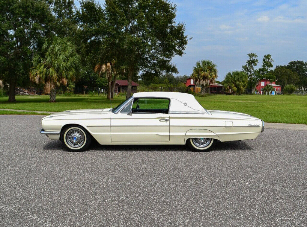 1966 White Ford Thunderbird