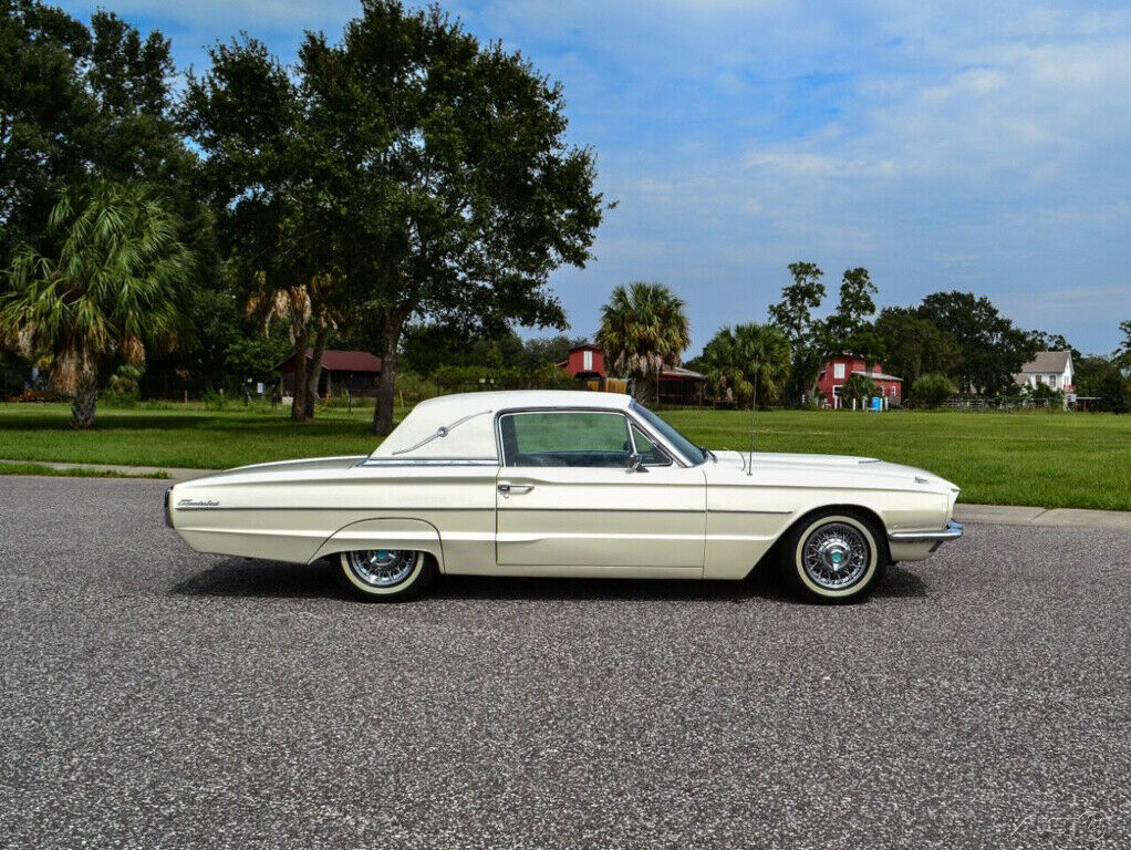 1966 White Ford Thunderbird