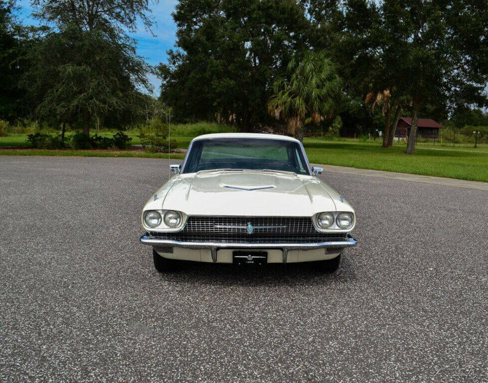 1966 White Ford Thunderbird