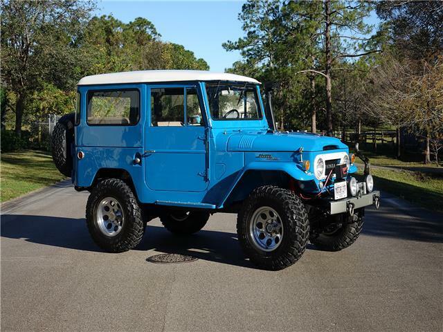 1966 Blue Toyota FJ Cruiser SUV