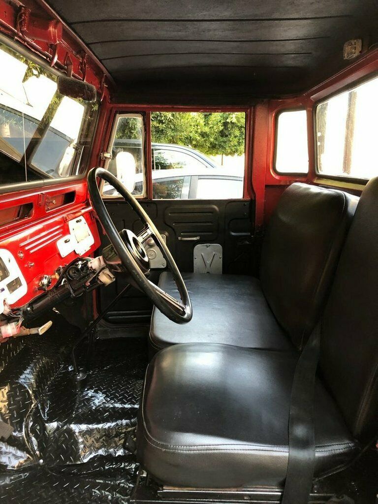 1966 Red Toyota Land Cruiser Pickup (Truck)