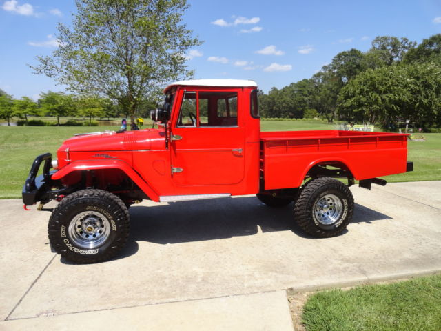 1966 Freeborn Red Toyota Land Cruiser Cab & Chassis