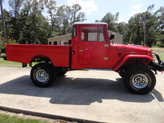 1966 Freeborn Red Toyota Land Cruiser Cab & Chassis