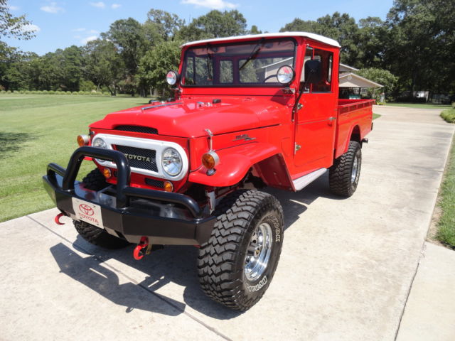1966 Freeborn Red Toyota Land Cruiser Cab & Chassis