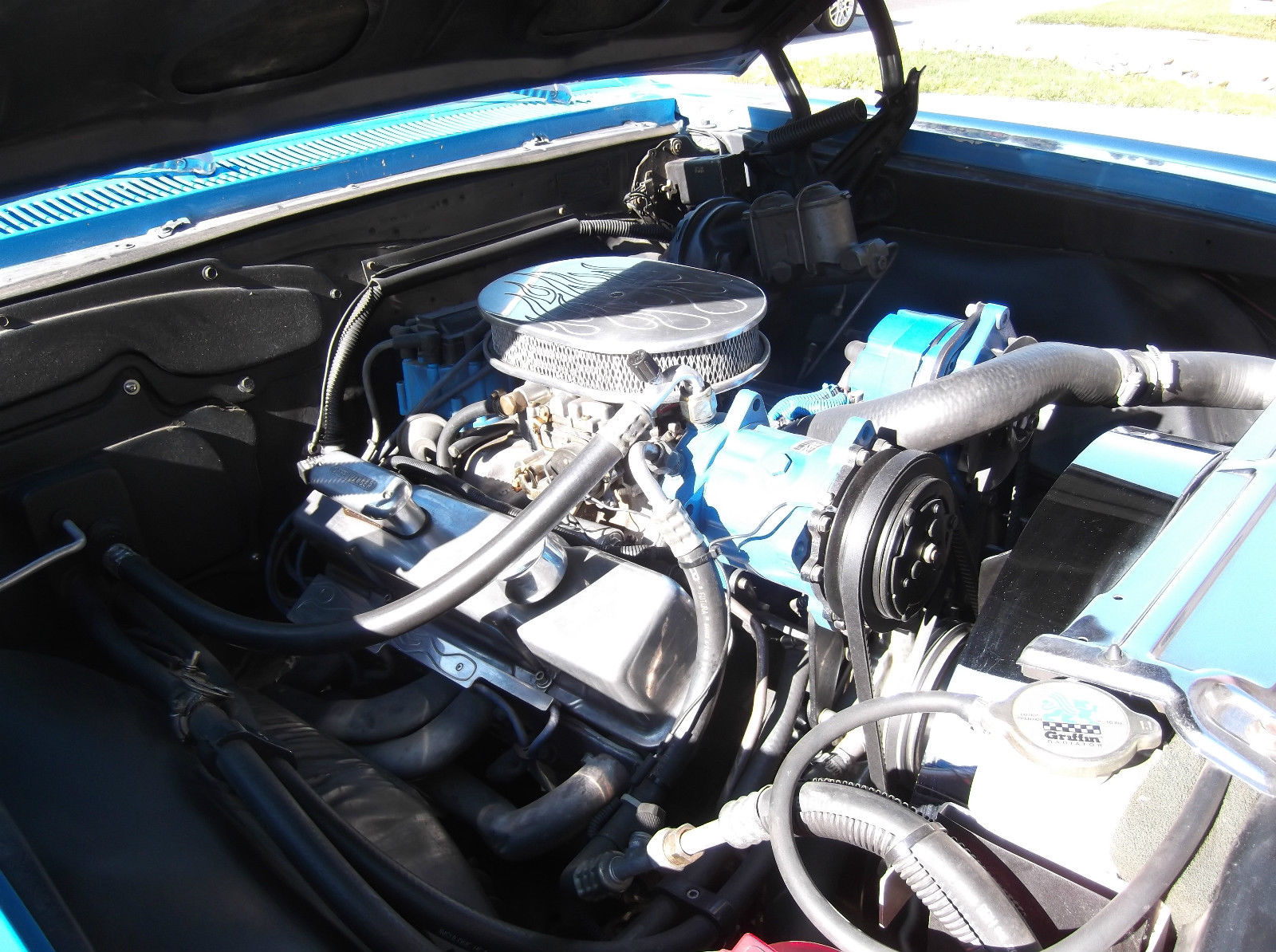 1966 Blue Chevrolet El Camino "-El Camino"-