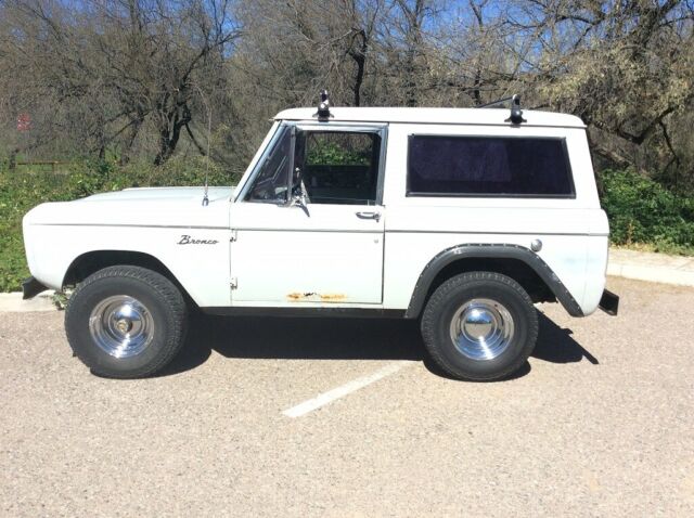 1966 Gray Ford Bronco SUV