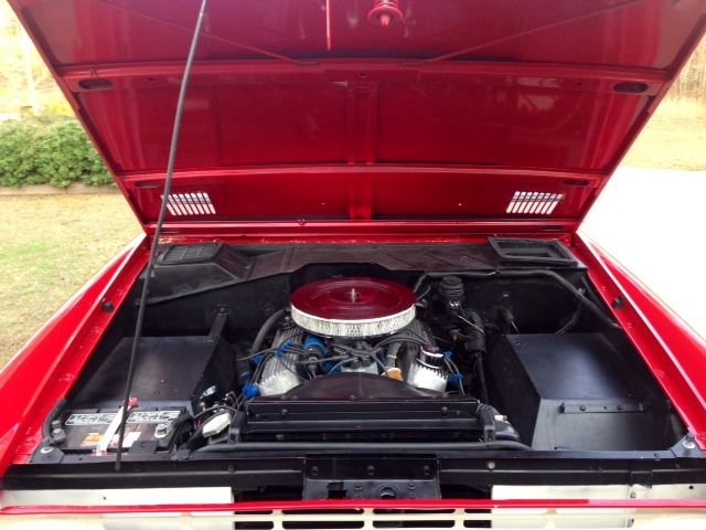 1966 Red Ford Bronco SUV